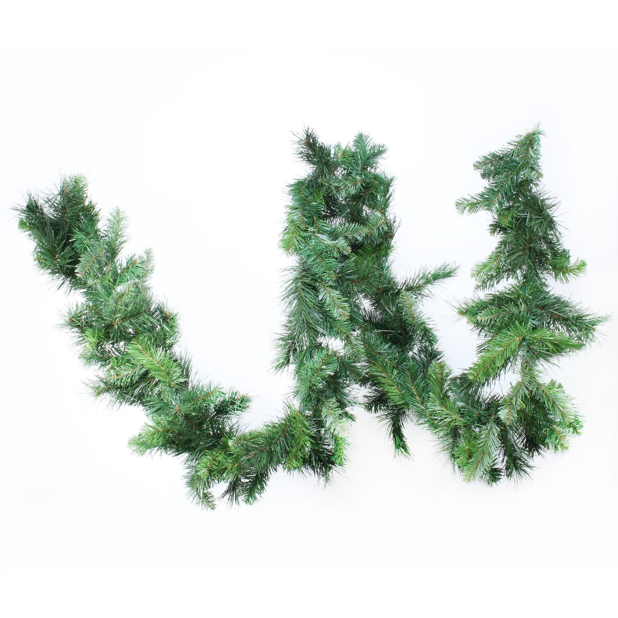 Faux Fir Garland - 9ft Premium Artificial Christmas Greenery (180 Tips)