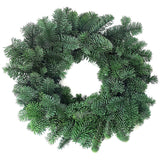 14" Real Fir Christmas Wreath - Plain or with Decorating Kit